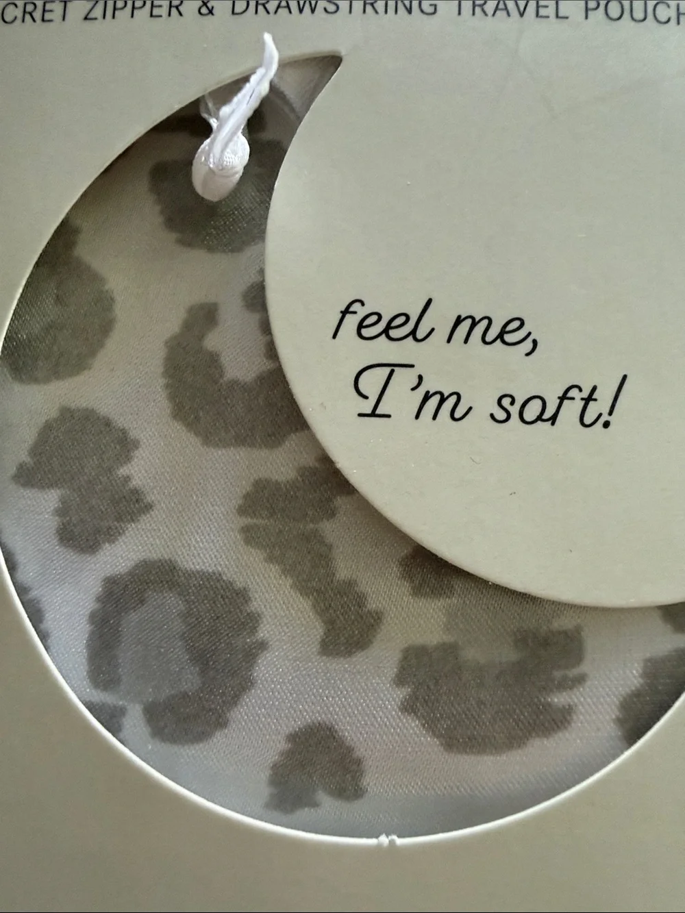 Bye Bye Bedhead Silky Satin Pillowcase - Taupe Leopard
